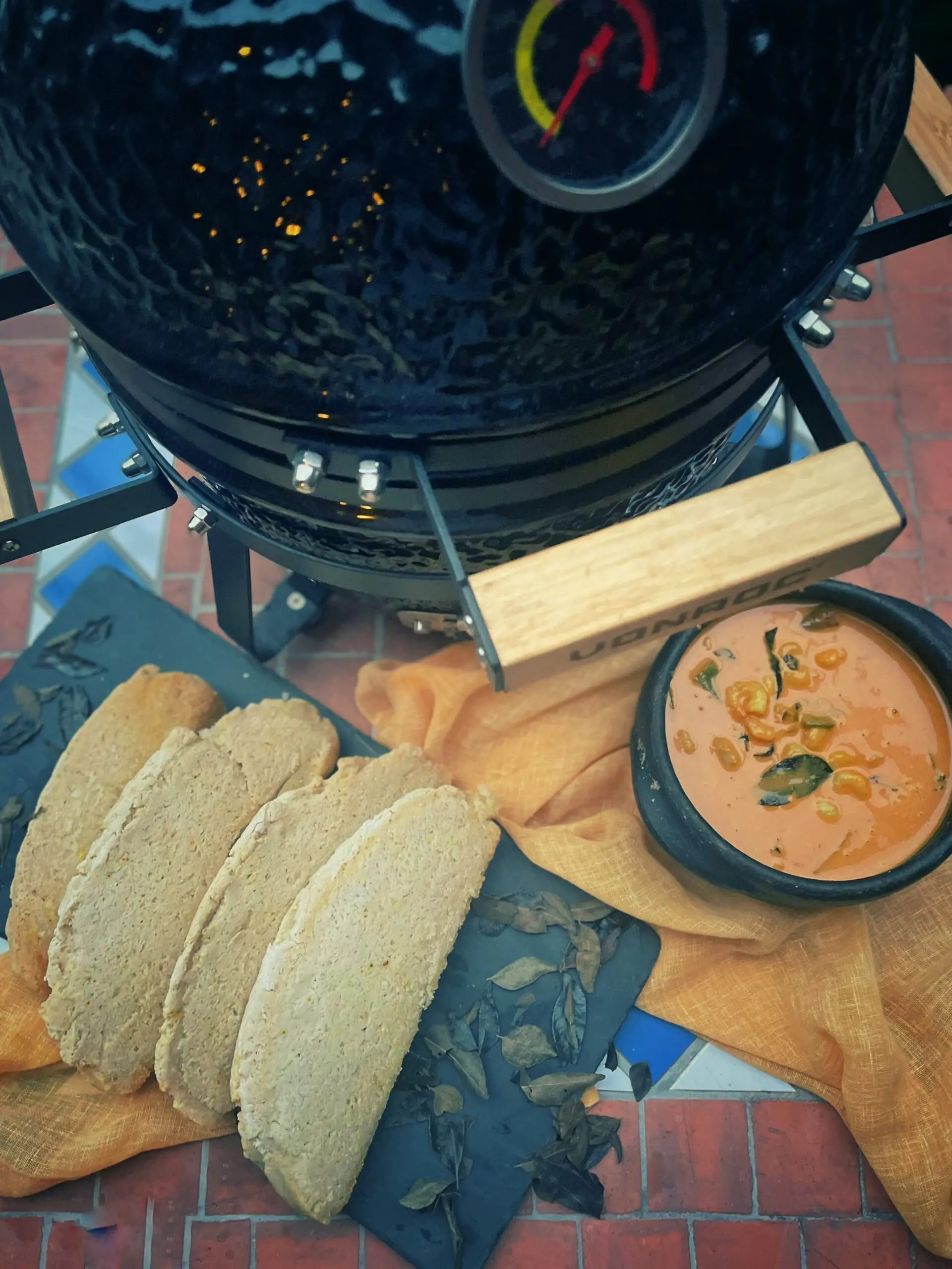 Roast paan dello sri lanka senza glutine e al kamado