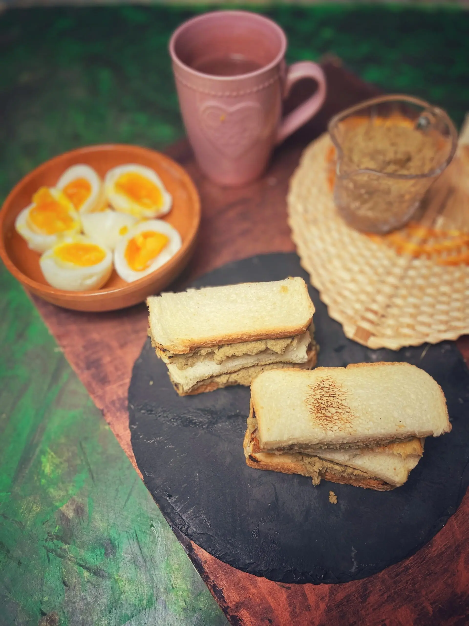 Roti bakar kaya, il kaya toast malese