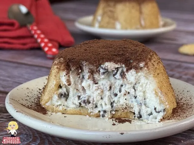 Tortino pavesini ricotta e cioccolato