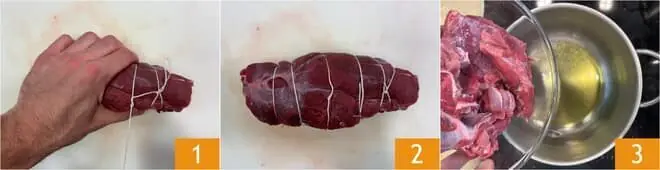 Arrosto di cervo