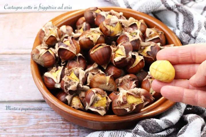 castagne cotte in friggitrice ad aria recipe Castagne cotte in friggitrice ad aria