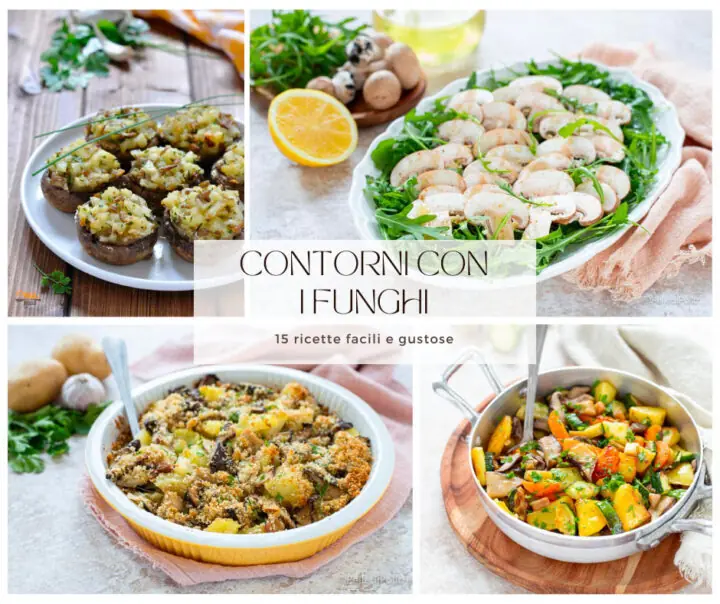 Contorni con i funghi