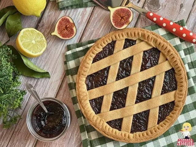 Crostata marmellata di fichi