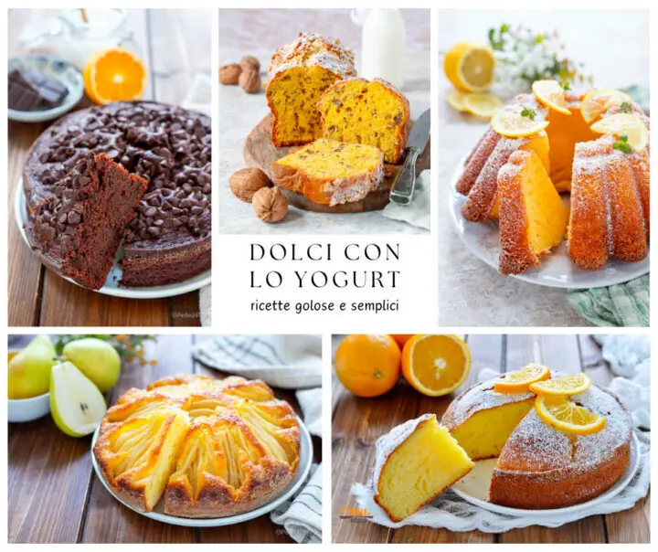 Dolci con lo yogurt