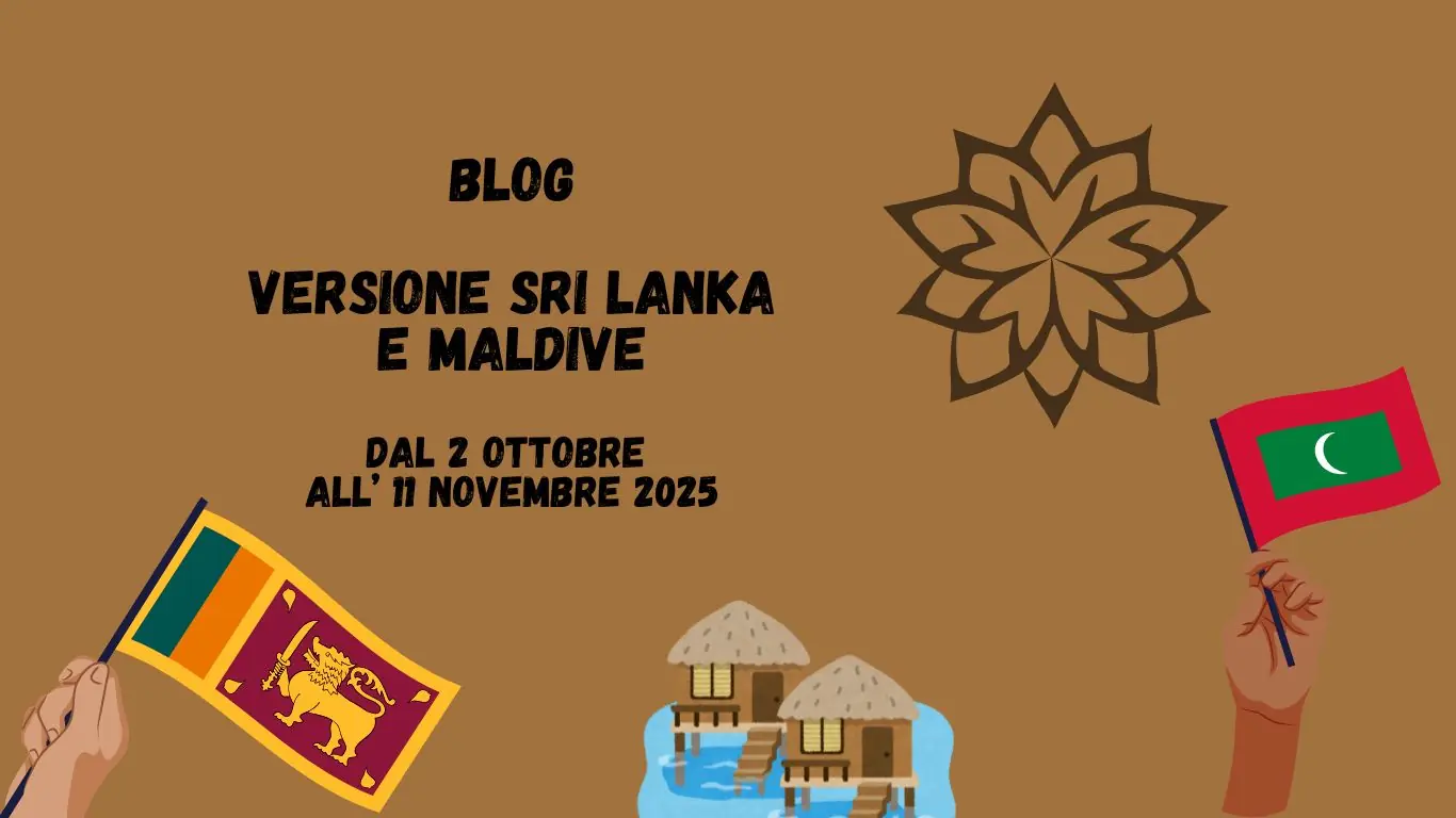 Giorno 1: blog versione sri lanka e maldive