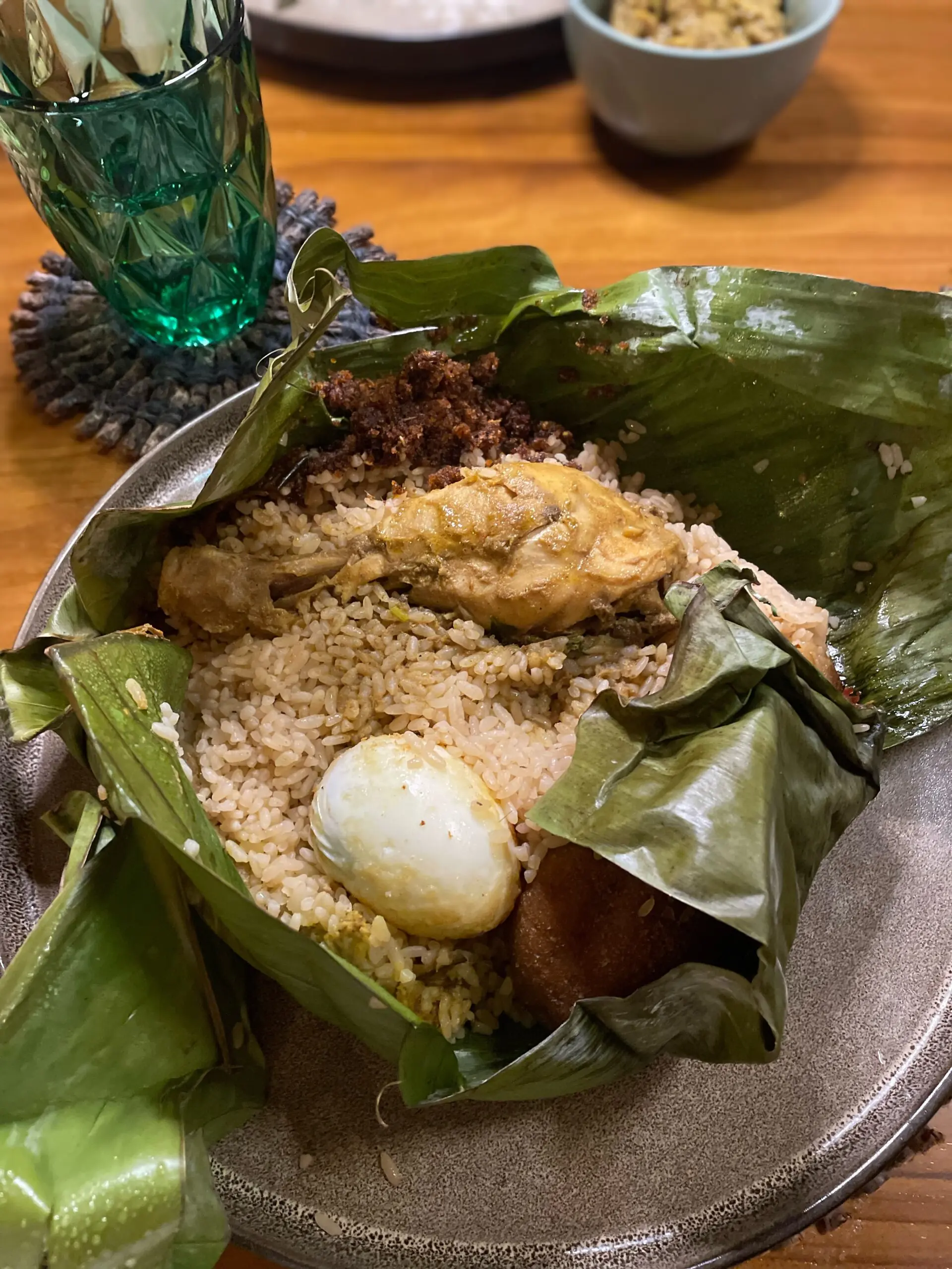 Lamprais di pollo, piatto unico srilankese