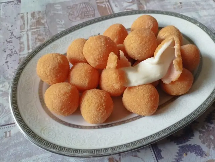 Mozzarelline impanate e fritte