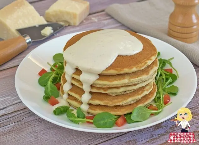 Pancake salati al grana padano