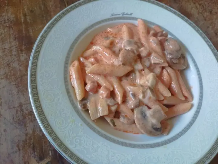 Penne in terrazza