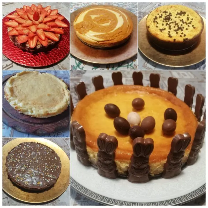 Raccolta di ricette dolci  alla ricotta