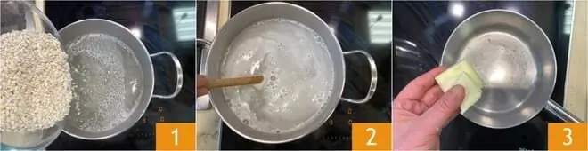 Riso al forno in bianco