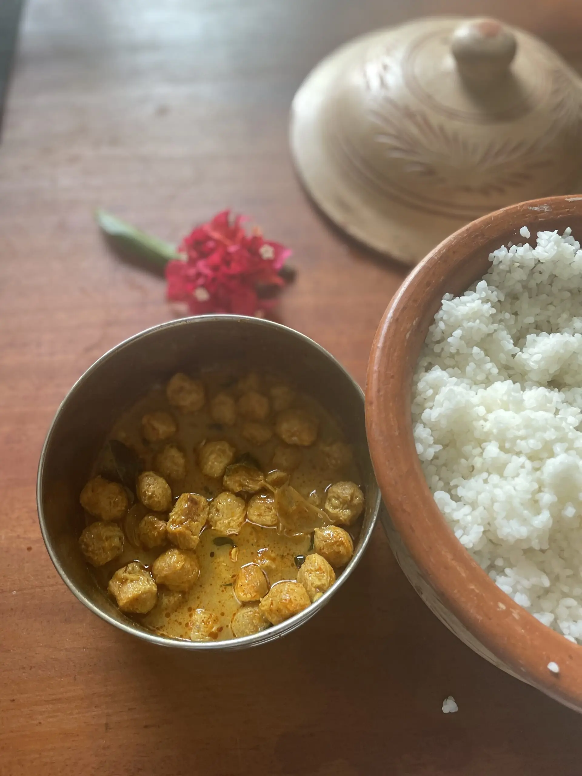 Soya maaluwa, il curry di soia dello sri lanka