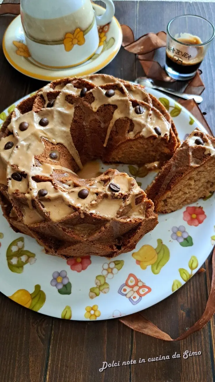 Torta al caffe’ dolce semplice e golosa