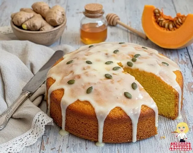 Torta di zucca speziata
