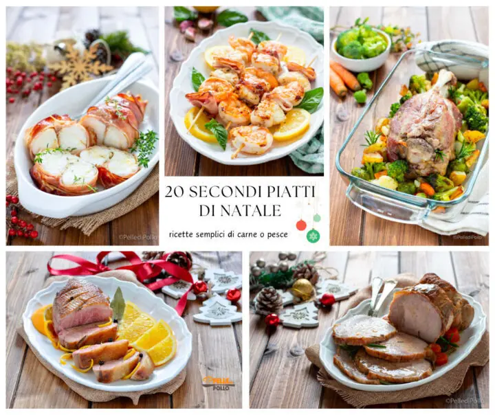 20 secondi piatti di natale