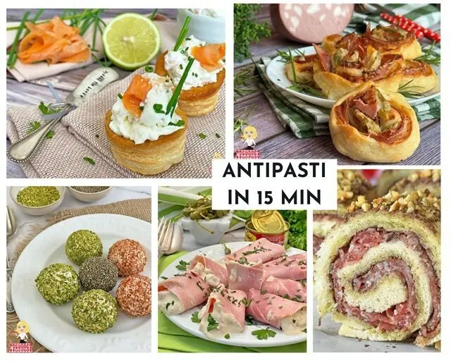 Antipasti veloce per le feste: 5 idee pronte in 15 minuti
