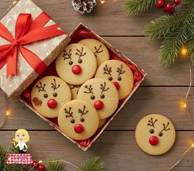 Biscotti renna natale