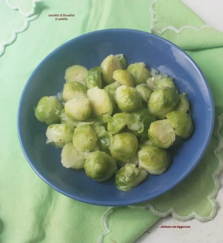 Cavoletti di bruxelles in padella