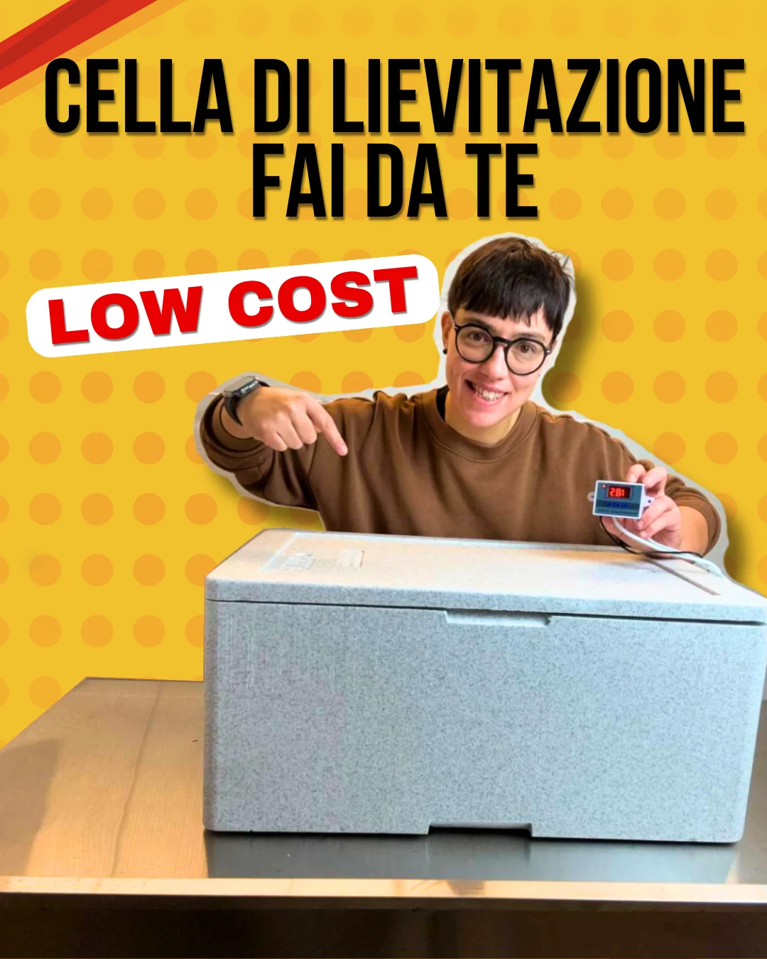 Come realizzare una cella di lievitazione fai da te economica e funzionante!