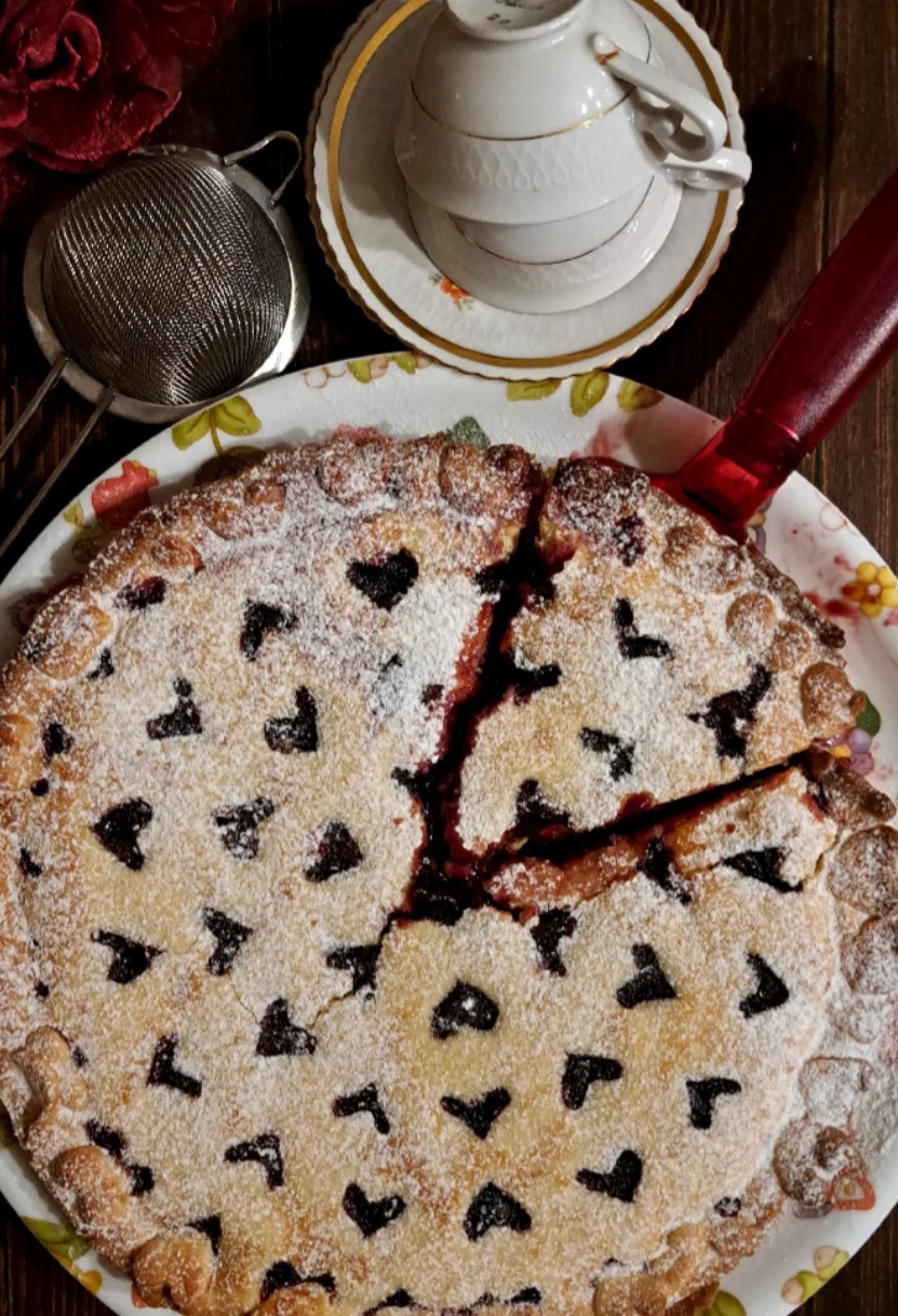 Crostata cuoricini