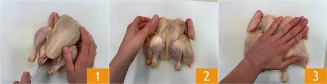 Galletto alla diavola con patate