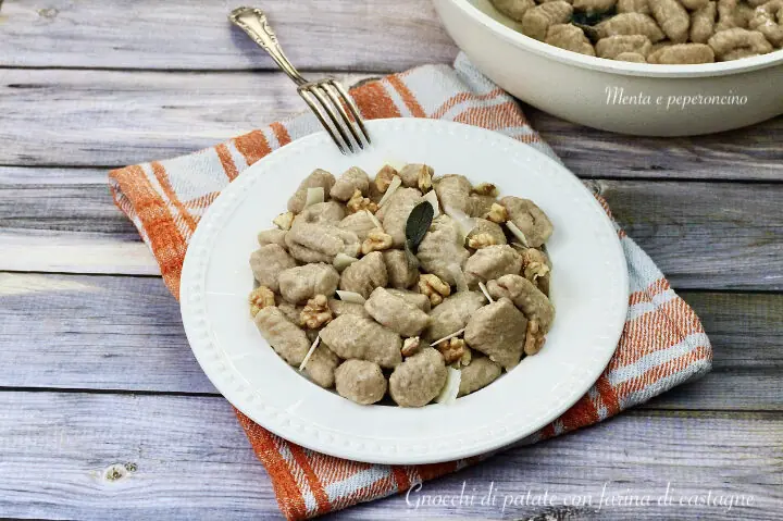 Gnocchi di patate con farina di castagne