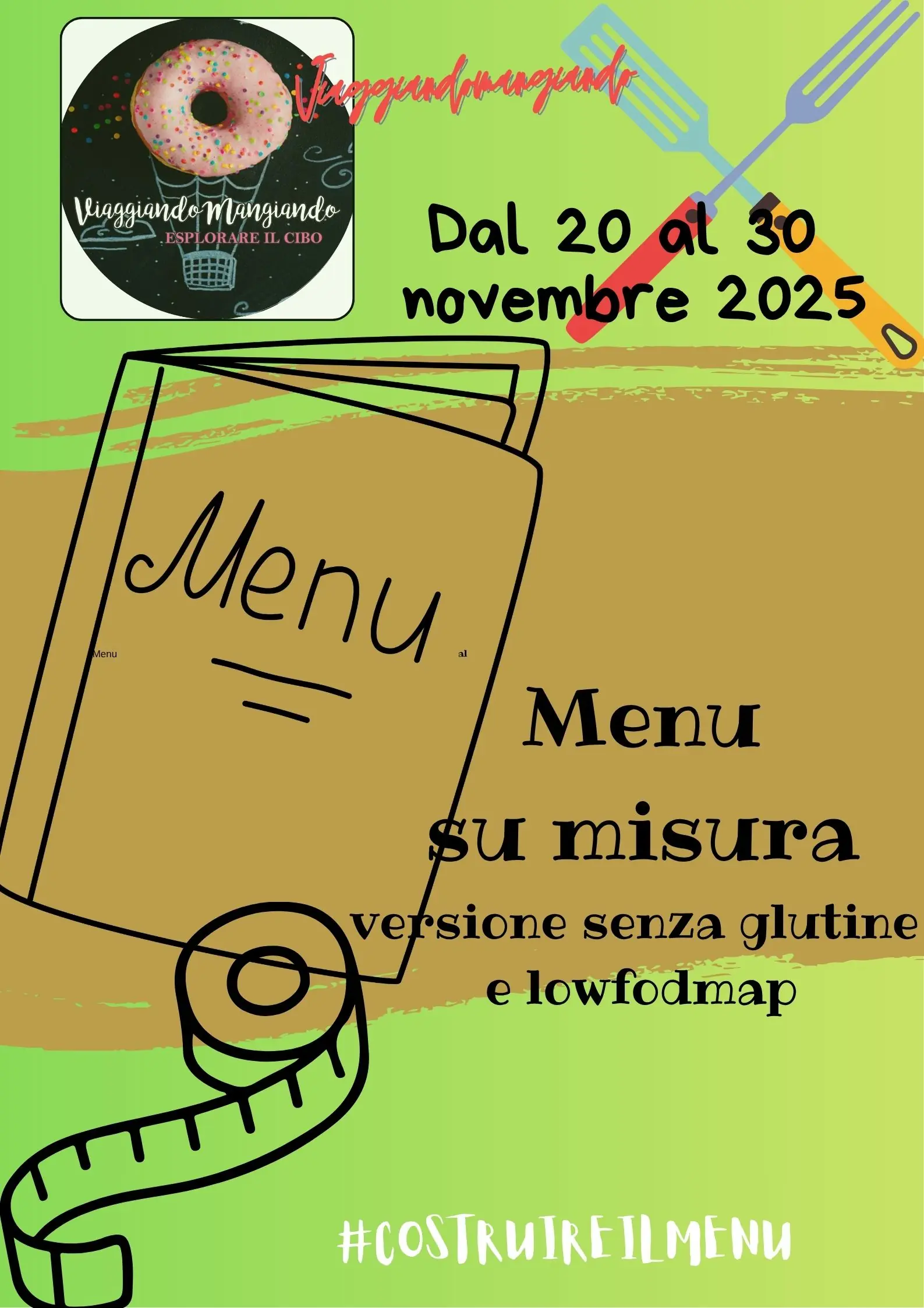 Menu su misura per “costruire il menu”