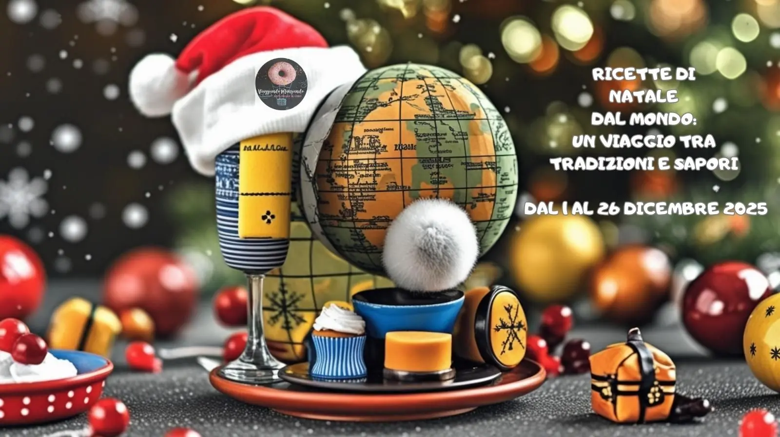 Natale nel mondo: 26 giorni, 26 ricette — viaggio tra tradizioni e sapori