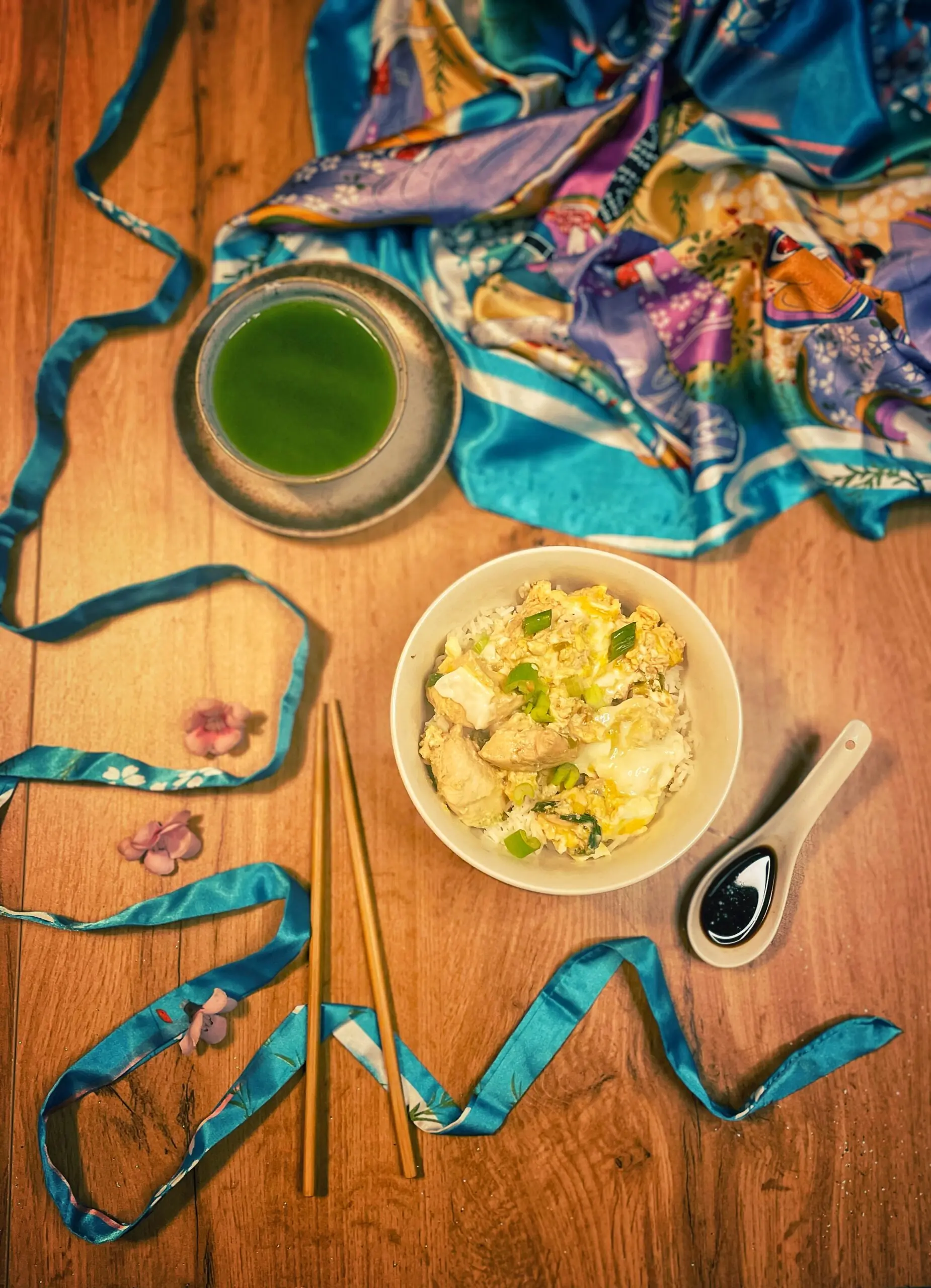 Oyakodon giapponese low fodmap