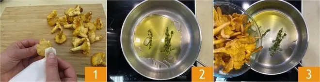 Pasta con crema di fagioli e funghi