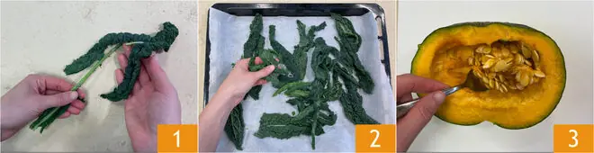 Pasta con crema di zucca e taleggio