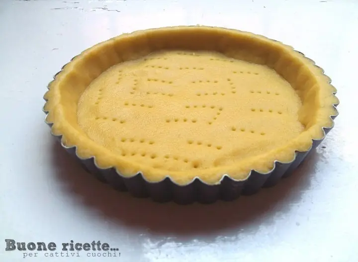 Pasta frolla friabile per crostata
