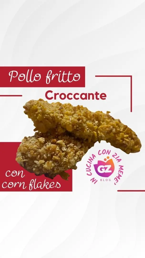 Pollo croccante con corn flakes                -in friggitrice ad aria-