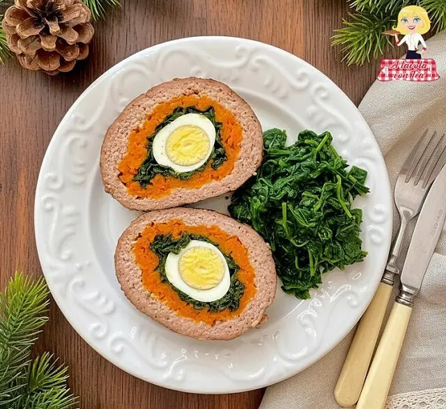 Polpettone ripieno per natale