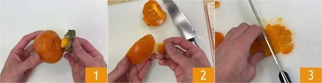 Risotto cachi e taleggio