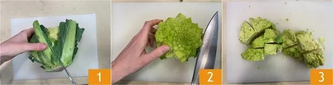 Risotto con broccolo romanesco, melagrana e kefir