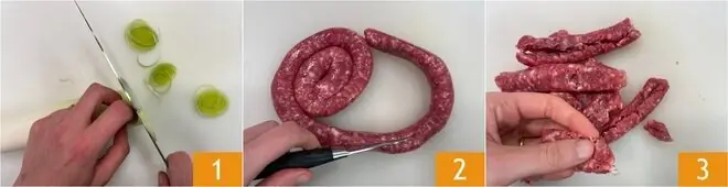 Risotto porri e salsiccia