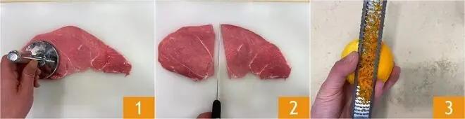 Scaloppine all’arancia