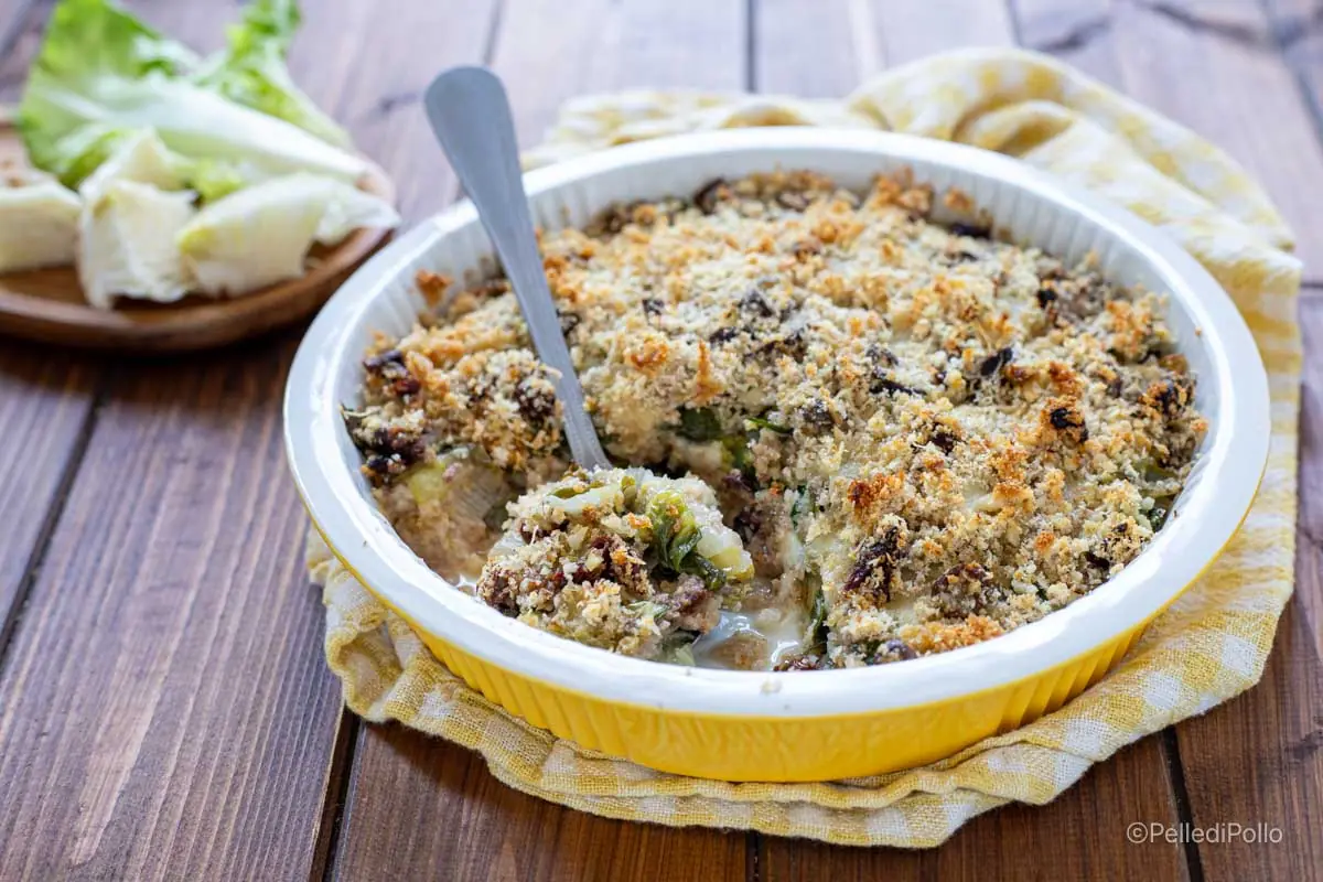 Scarola gratinata al forno