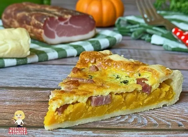 Sfogliata zucca speck e scamorza