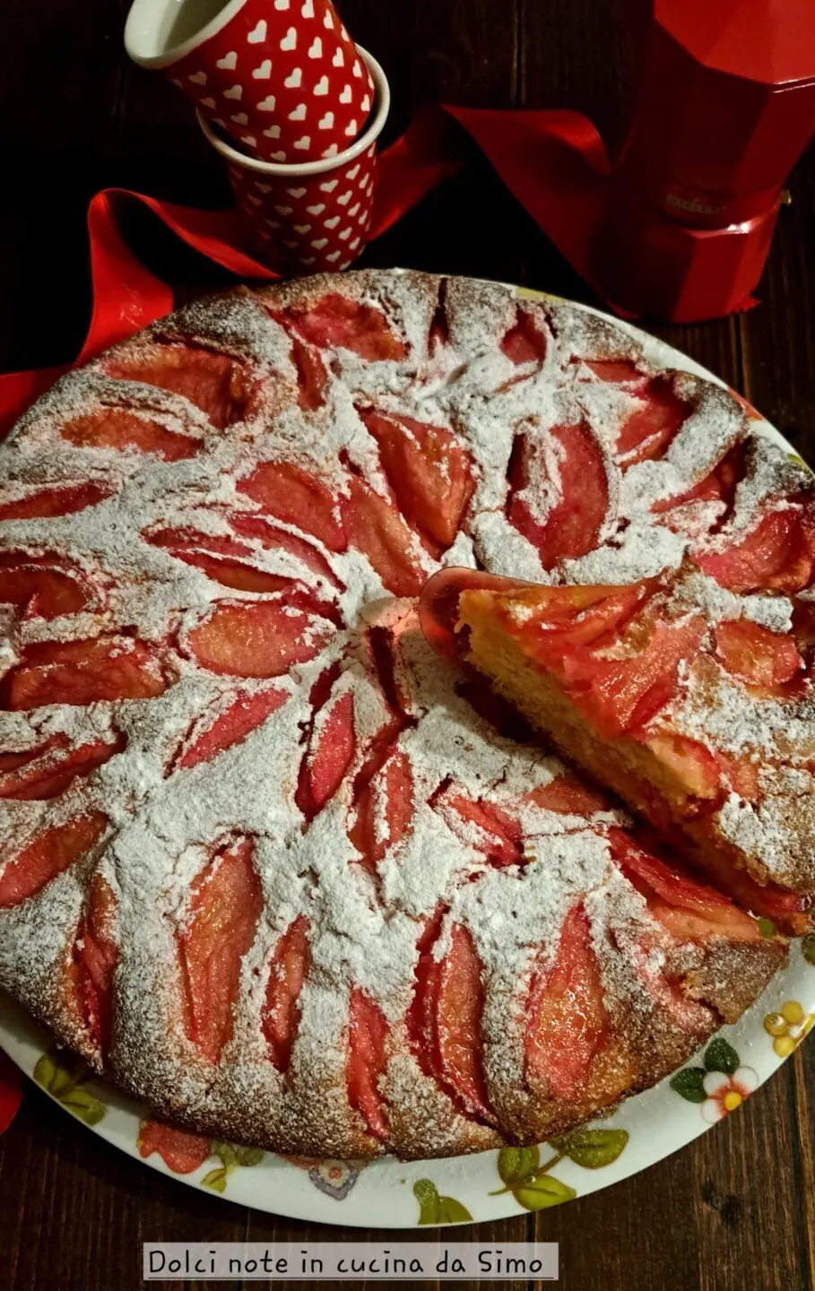 Torta di mele all’alchermes