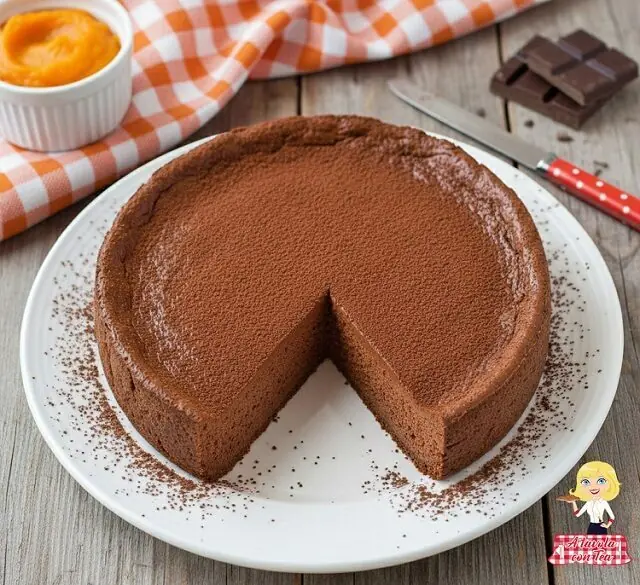 Torta zucca e cioccolato