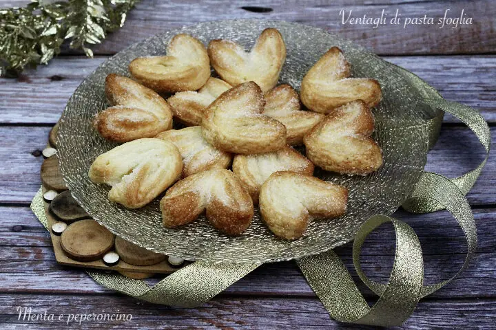 Ventagli di pasta sfoglia