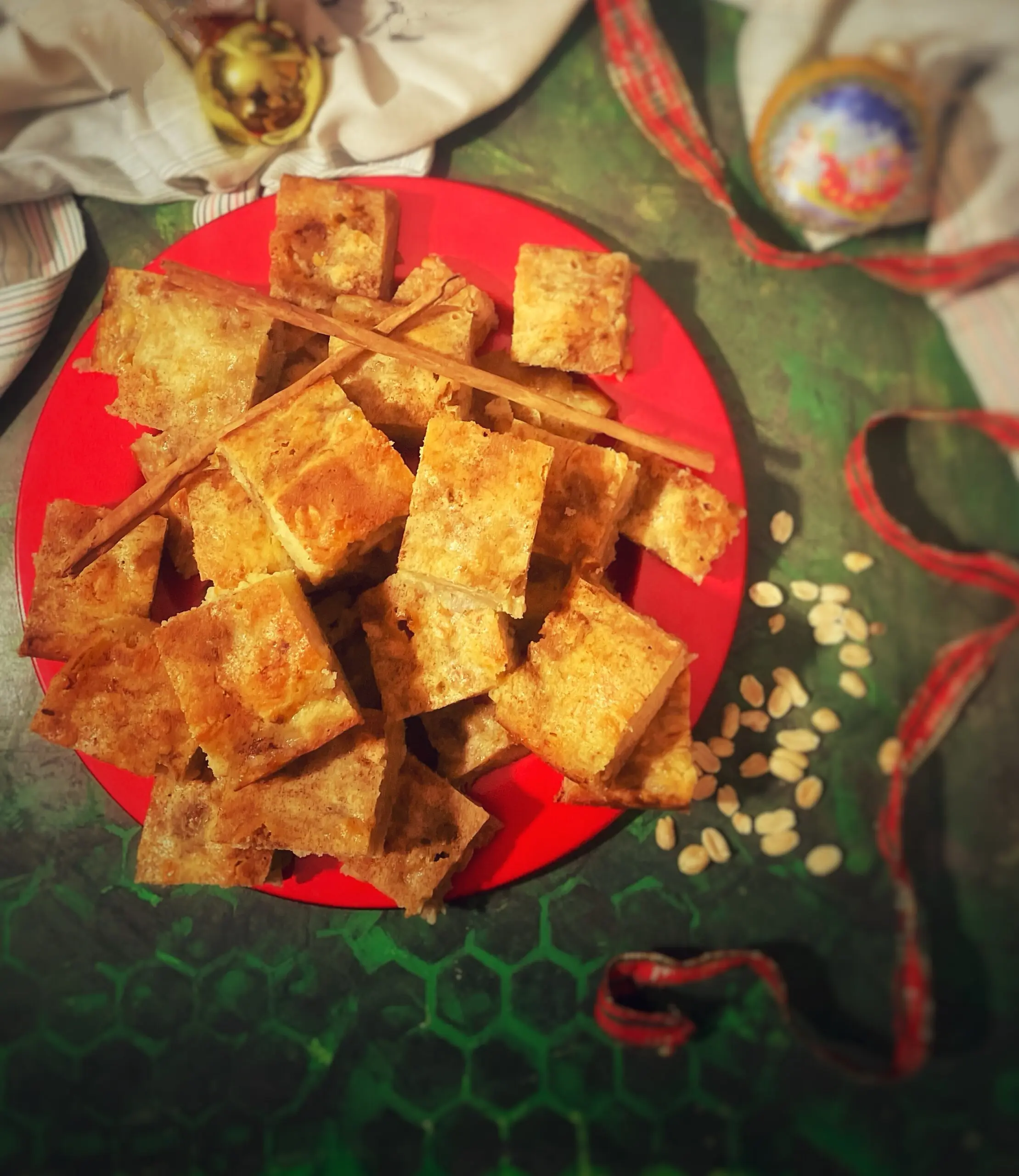 Accra banana peanut cake, torta di banane e arachidi