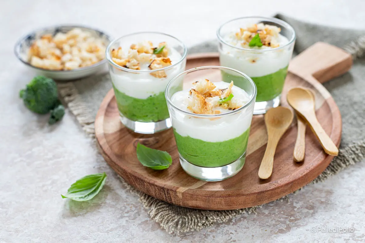 bicchierini con burrata e cime di rapa recipe Bicchierini con burrata e cime di rapa