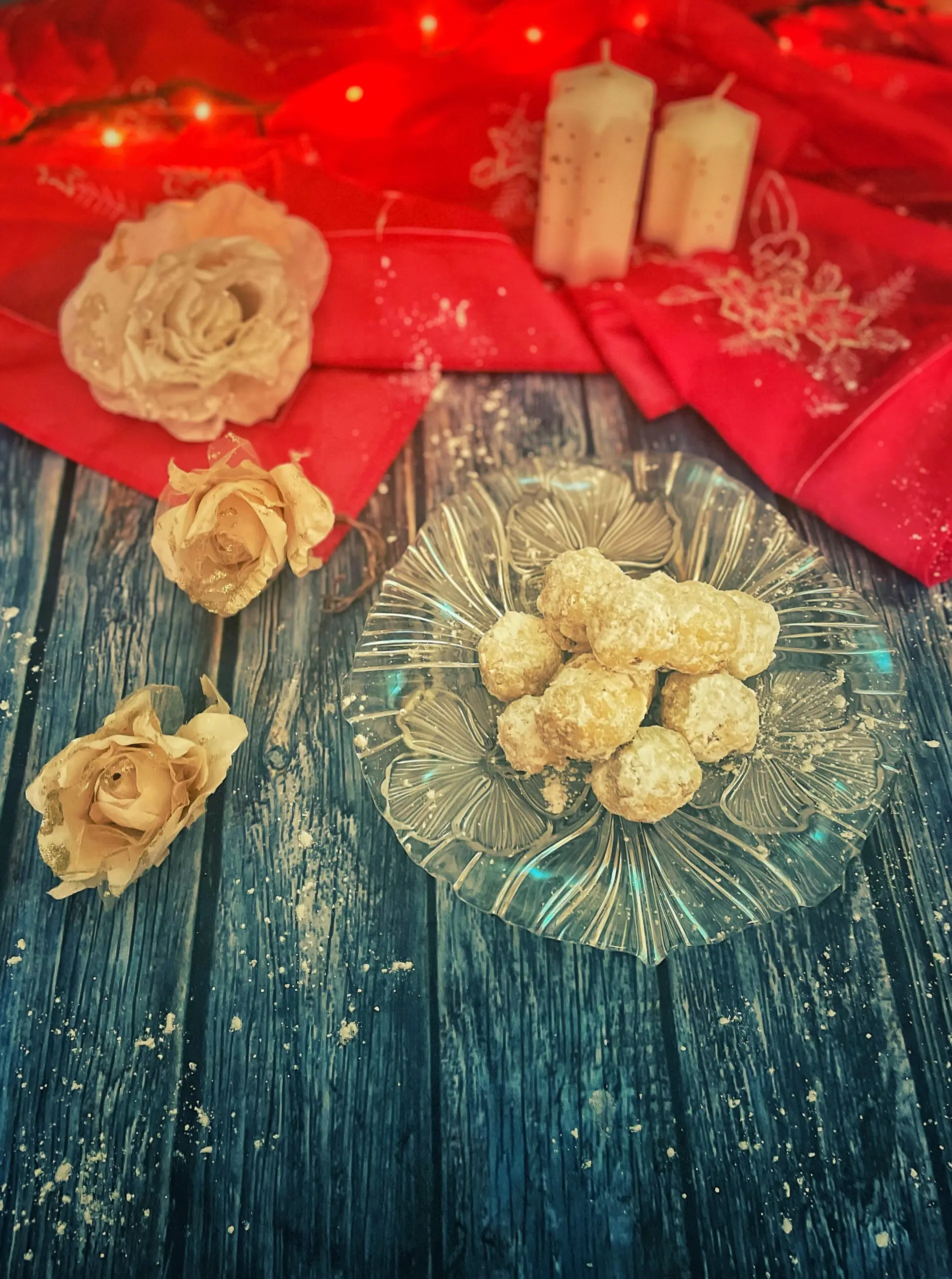 Biscotti snowballs americani senza glutine