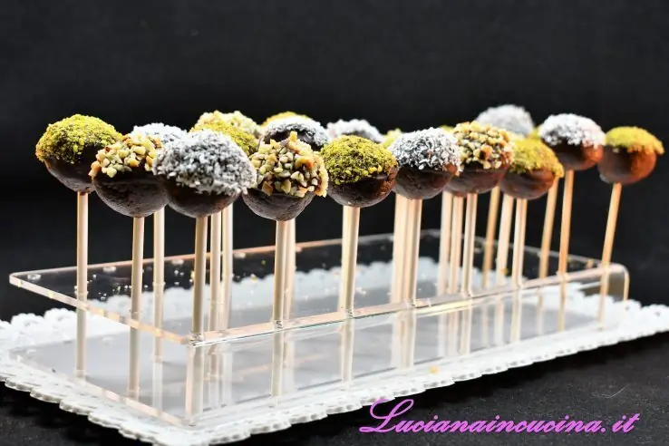 Cake pops al pandoro