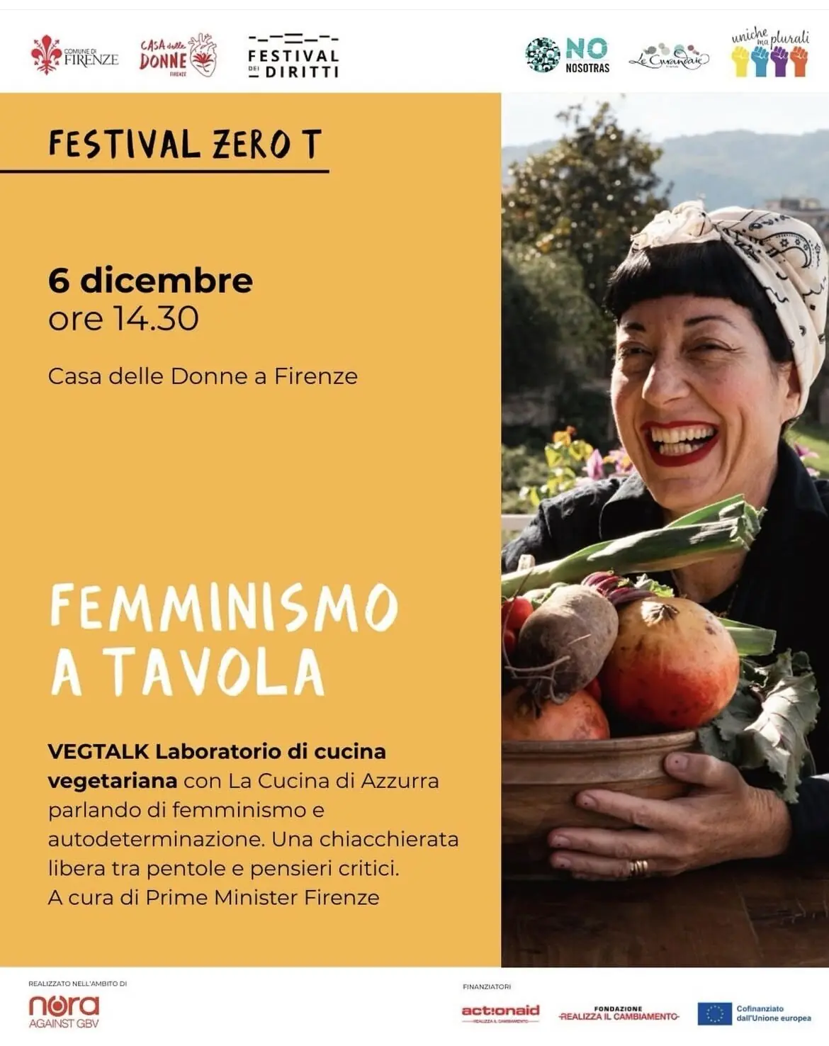 Casa delle donne firenze e il mio laboratorio di cucina