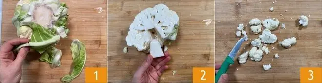 Cavolfiore in friggitrice ad aria