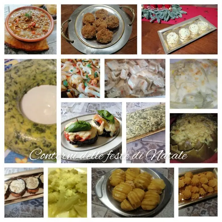 Contorni delle feste di natale